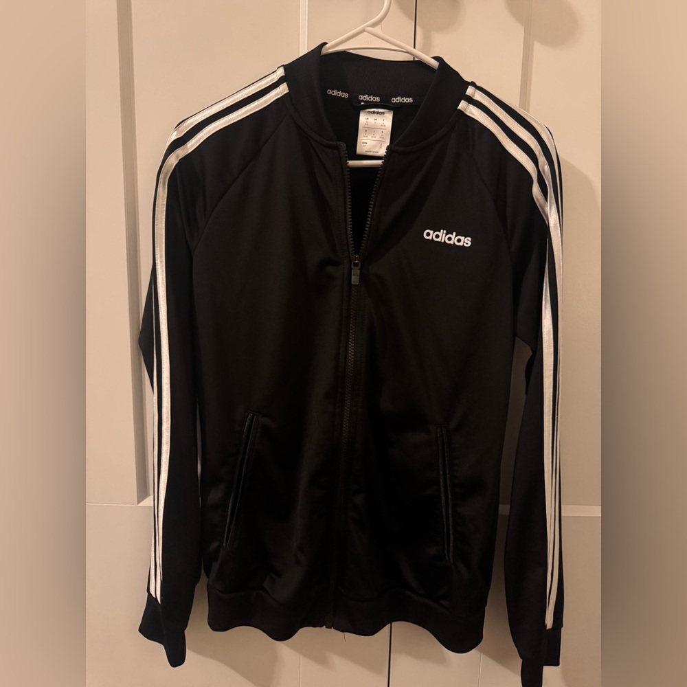 Women’s Sz Small Adidas Black Track Jacket NWOT
